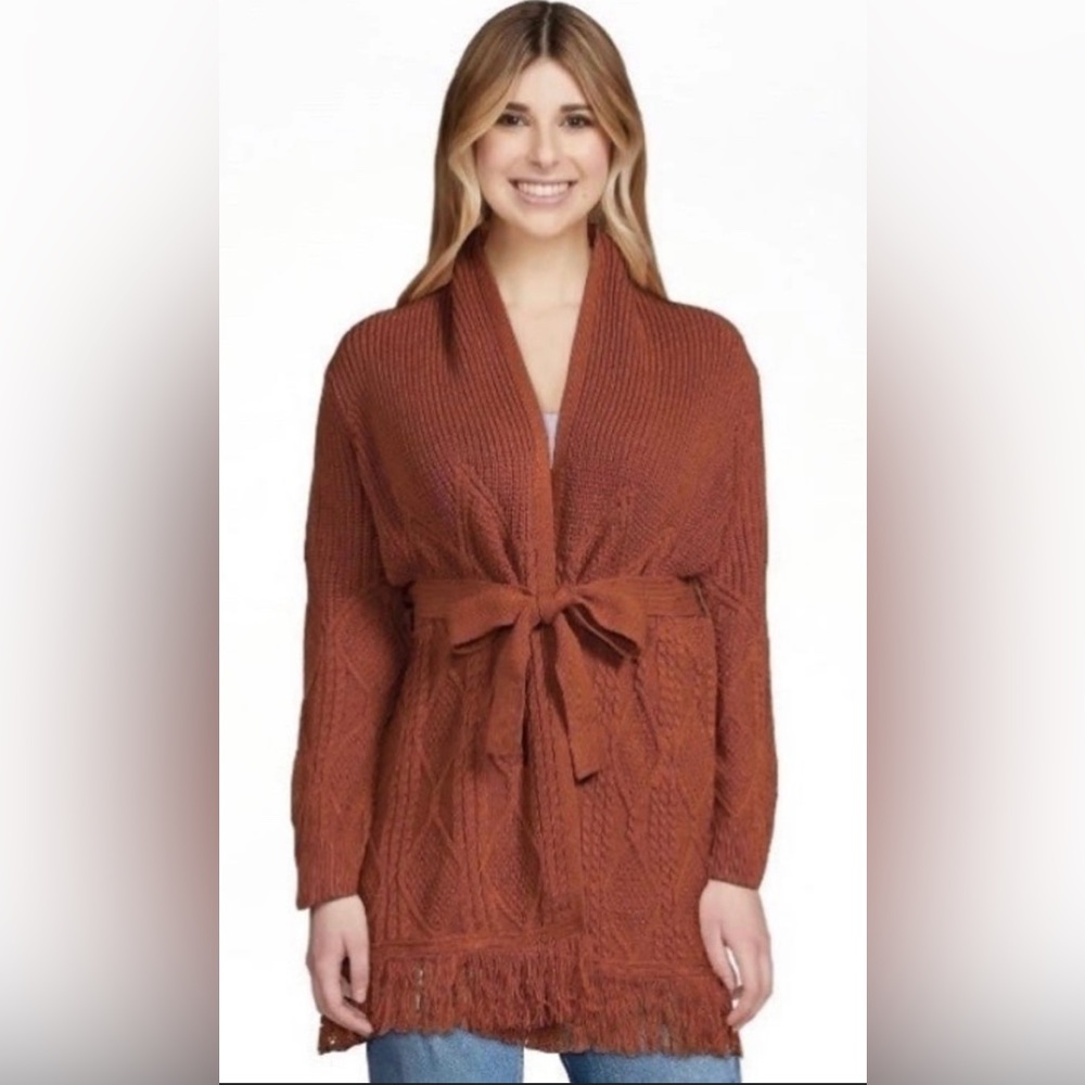 Camel brown cardigan